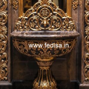 Artistic Marble Sink Ideas for Interiors No-1005