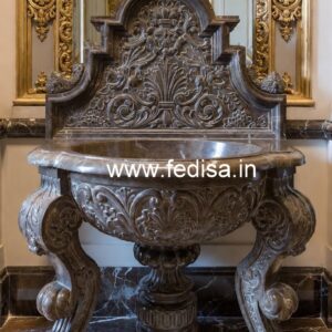 Elegant Marble Basin for Bathroom Renovation No-1026