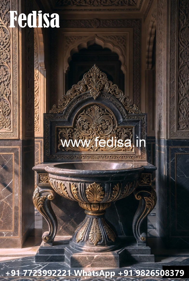 Premium Marble Basin Decor Collection No-1066