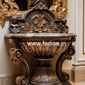 Marble Wash Basin with Contemporary Finish No-1067