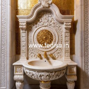 Contemporary Marble Sink for Elegant Bathrooms No-1073