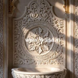 Luxury Marble Decor with Stylish Basin No-1084