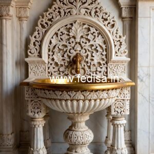 Luxury Marble Wash Basin with Vanity No-1100