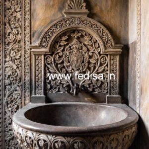 Handmade Marble Sink Collection for Bathrooms No-1105