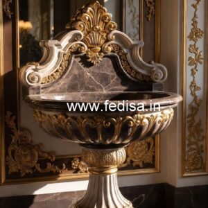 Contemporary Marble Sink Styling Ideas No-1109