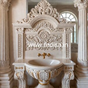 Elegant Marble Vanity Basin Inspiration No-1112