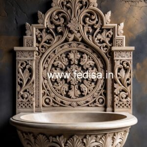 Premium Marble Basin Collection for Decor No-1114