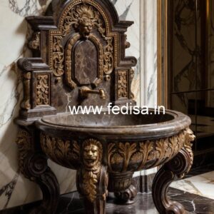 Handmade Marble Wash Basin with Elegant Style No-1115