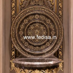 Decorative Marble Sink with Artistic Finish No-1126