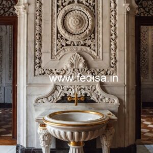 Luxury Marble Vanity Sink Inspiration No-1153