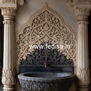 Stylish Marble Wash Basin with Elegant Texture No-1167