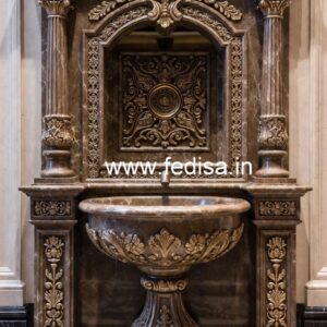 Premium Marble Basin for Stylish Bathrooms No-1184