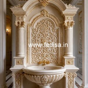 Luxury Marble Bathroom Basin with Vanity No-1192