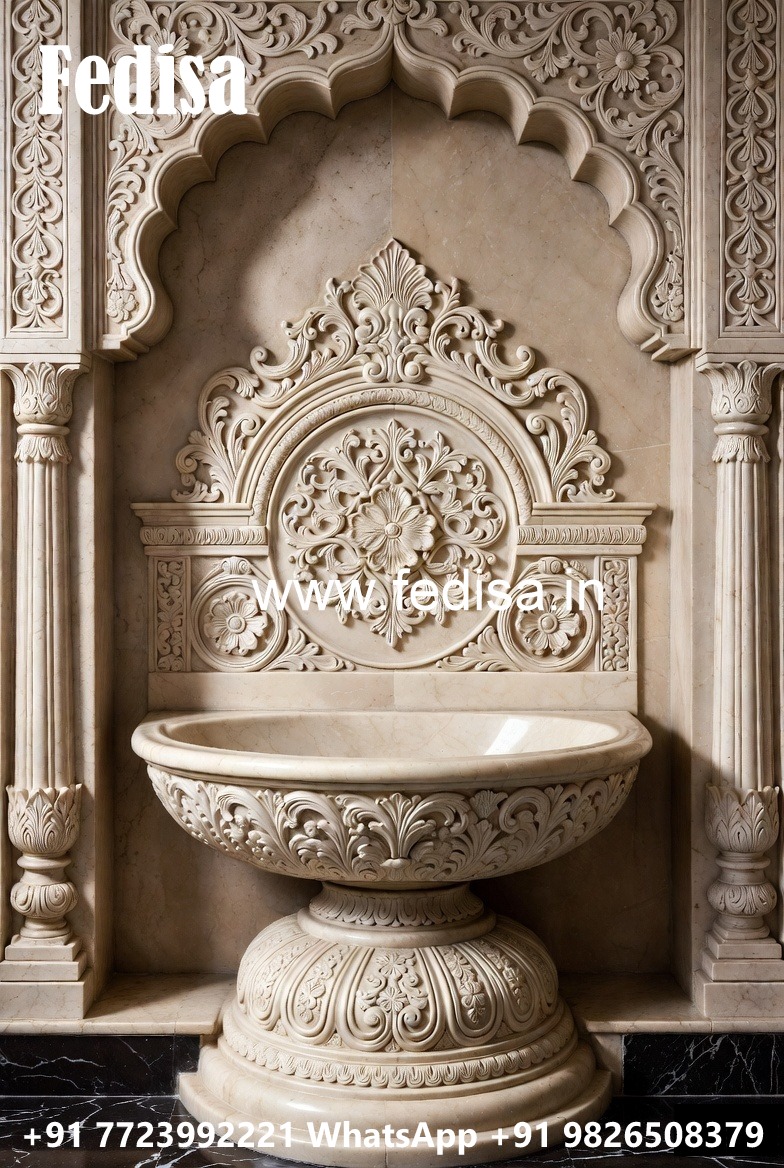 Contemporary Marble Vanity Basin Styling No-1195