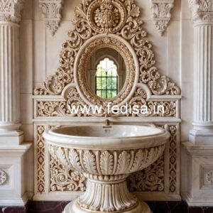 Marble Wash Basin for Interior Designers No-1241