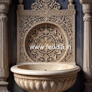 Luxury Marble Wash Sink Designs No-1243