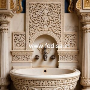 Marble Bathroom Basin for Modern Homes No-1244