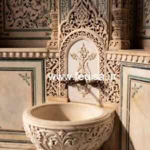 Decorative Marble Sink with Luxury Finish No-1267