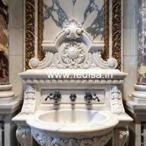 Premium Marble Basin for Luxury Decor No-1284