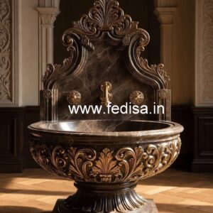 Handmade Marble Wash Basin for Homes No-1288