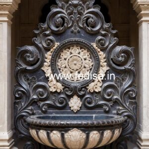 Decorative Marble Basin with Artistic Touch No-1292