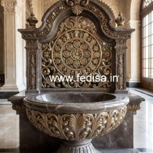 Marble Wash Basin for Stylish Apartments No-1335