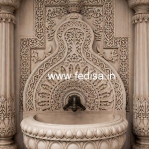 Marble Bathroom Decor with Modern Basin No-1341