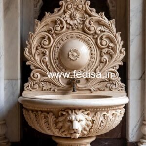 Marble Wash Basin with Elegant Marble Finish No-1385