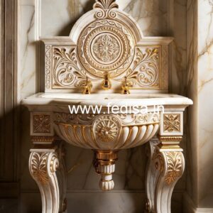 Contemporary Marble Wash Basin Ideas No-1389