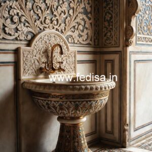 Luxury Marble Wash Basin with Premium Finish No-1437