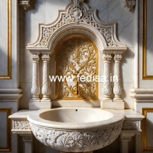 Elegant Marble Sink for Modern Renovation No-1460