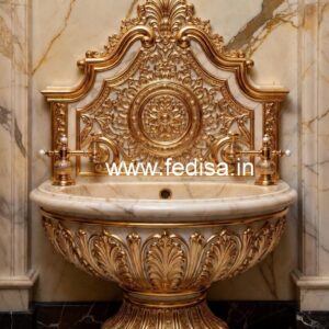 Marble Bathroom Sink for Elegant Interiors No-1476