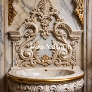 Luxury Marble Sink for Elegant Interiors No-1639