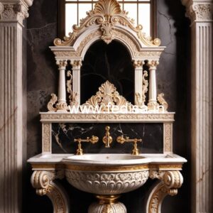 Marble Sink Collection for Premium Decor No-1658