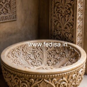 Elegant Marble Bathroom Sink Collection No-1666