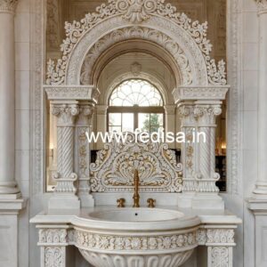 Luxury Marble Vanity Decor Ideas No-1667