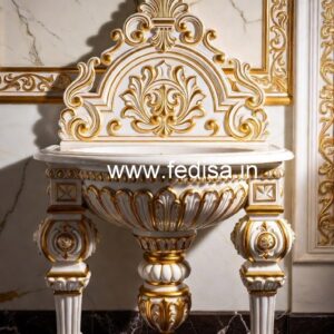 Luxury Marble Decor with Stylish Basin No-1682