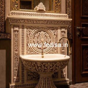 Artistic Marble Sink Collection for Homes No-1683