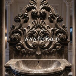 Marble Wash Basin with Elegant Marble Finish No-1684