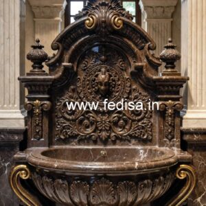 Premium Marble Basin with Designer Finish No-1704