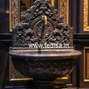 Contemporary Marble Sink Styling Ideas No-1707