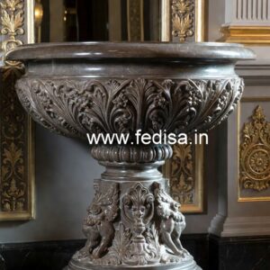 Decorative Marble Sink with Artistic Finish No-1724
