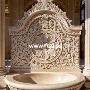 Luxury Marble Bathroom Basin Styling No-1728