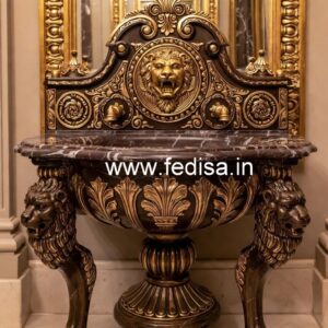 Elegant Marble Sink with Artistic Texture No-1739