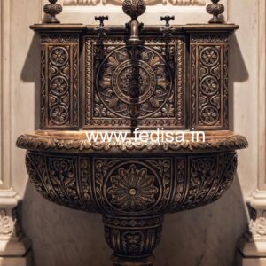 Luxury Marble Vanity Sink Inspiration No-1751