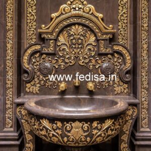 Marble Wash Basin Design for Dream Homes No-1760