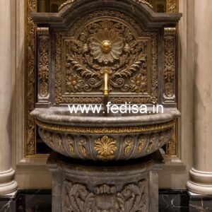 Marble Bathroom Sink for Elegant Interiors No-1775