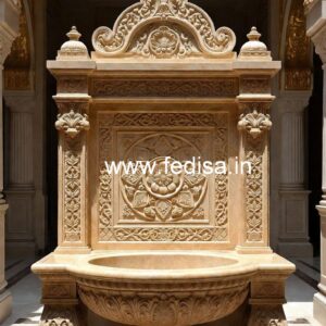 Stylish Marble Wash Basin with Stone Finish No-1788