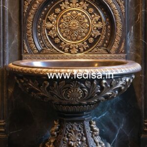 Luxury Marble Bathroom Basin with Vanity No-1790