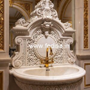 Beautiful Marble Bathroom Sink Designs No-1805